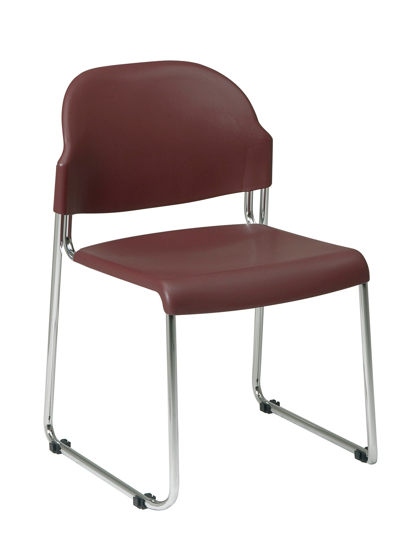 Stack Chair with Plastic Seat/Back